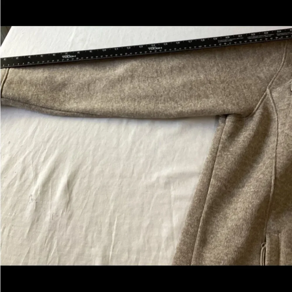 Mountain Khakis Sweater Jacket Men’s Size Large Color Tan Full Zip Pockets - Picture 9 of 10
